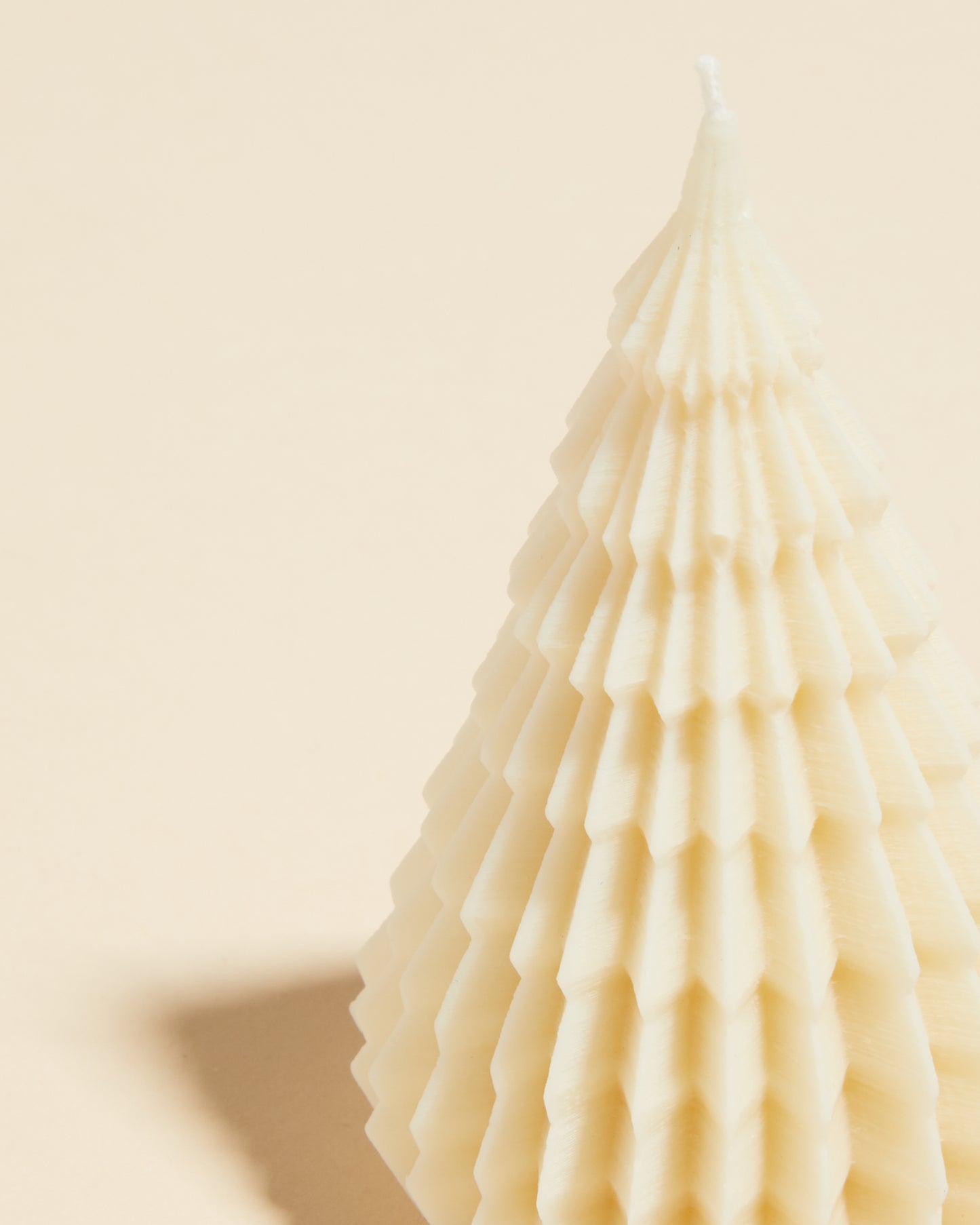 Tree Candle in Ivory