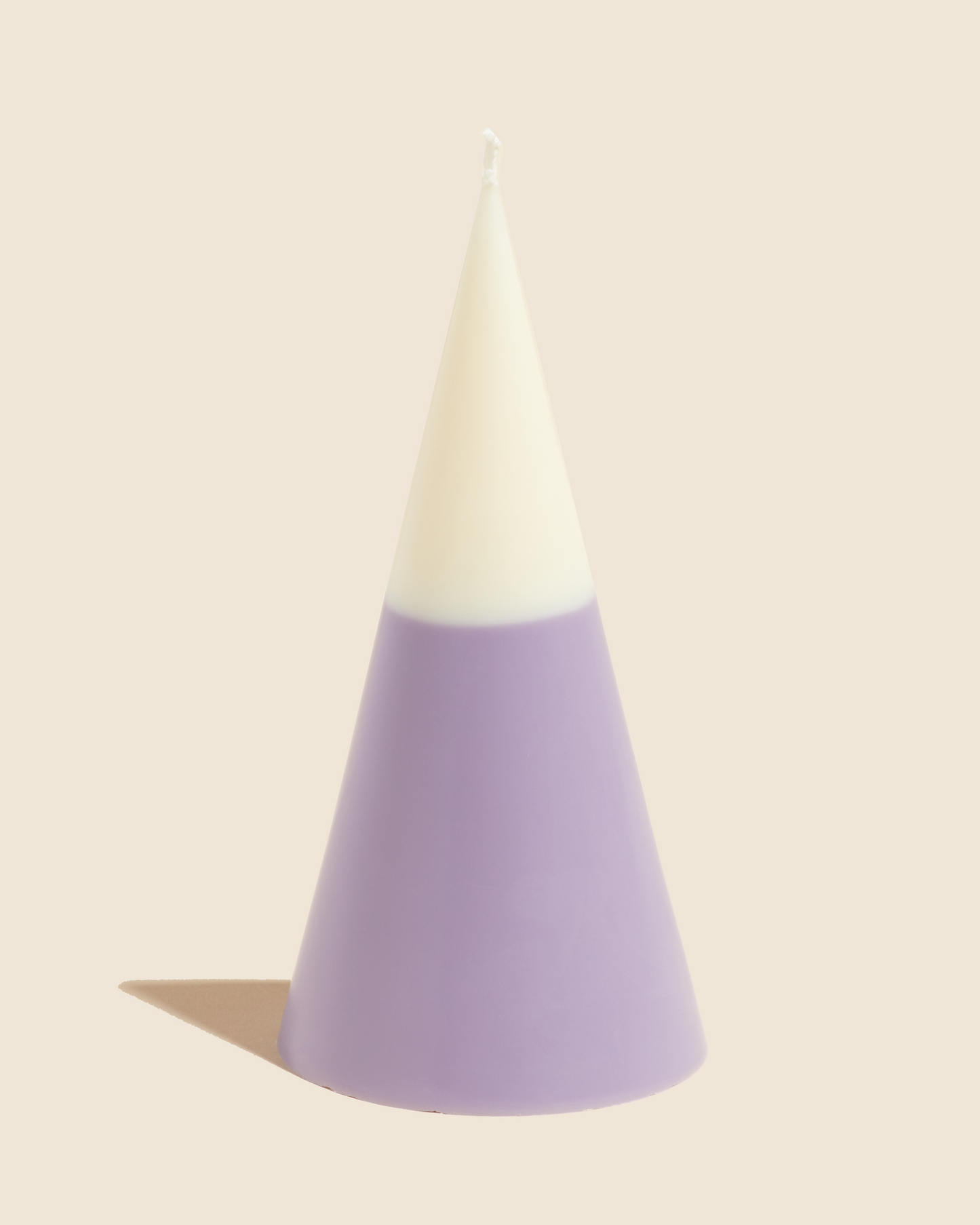 Large Cone Candle in Lavender